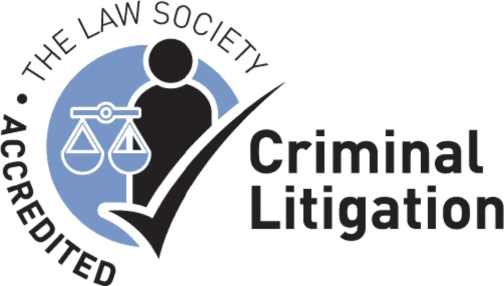 The Law Society Criminal Litigation Accreditation Logo
